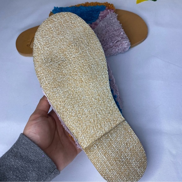 Free People Yuma Woven Mule Sandals Size 10 New - Picture 10 of 10